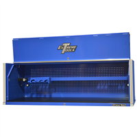 72 in. x 25 in. Deep Professional Hutch, Blue