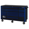 Extreme Tools Rx722519Rcblbk-X Rx Series 72" 19 Drawer 25" Dp Roller Cabinet Blck