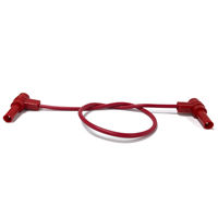 E-Z Hook 9138-36R Shrouded Right Angle Banana Plug Jumper, Pvc