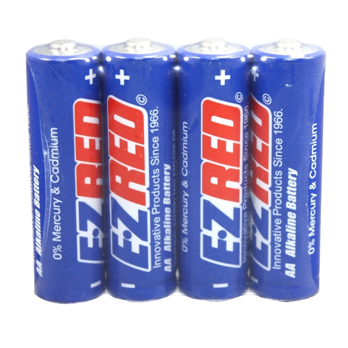 E-Z Red 24Pkaa 24  Aa Alkaline Battery (6 Four Packs)