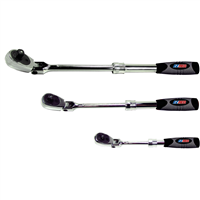 3-Piece Locking Flex Head/Extendable Ratchet Set