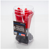 E-Z Red Ms60010pck Scraper 6 In Pack Of 10