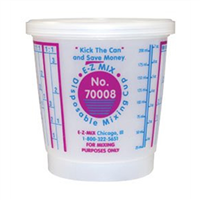 Disposable 1/2 Pint Mixing Cup - 100