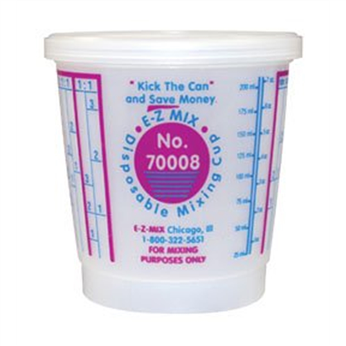 Disposable 1/2 Pint Mixing Cup - 100