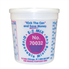 Disposable 1 Quart Mixing Cups - 100