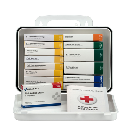 First Aid Only 239-An 16 Unit First Aid Kit Plastic Case