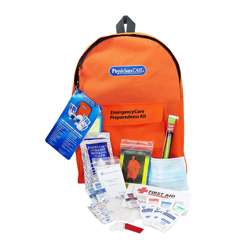 First Aid Only 90123 Emergency Prep 1 Day Backpack