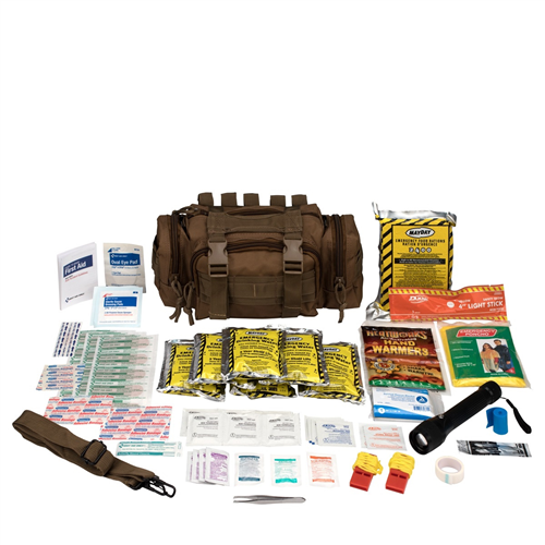 First Aid Only 90454-001 Emergency Prep 1 Person Tan Fabric Bag