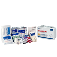 First Aid Only 90755 10 Person First Aid Kit Ansi A Metal Case