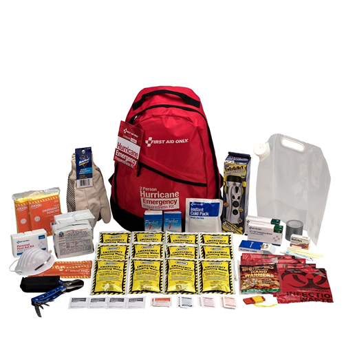 First Aid Only 91055 Emergency Prep Backpack Hurricane 2-Person