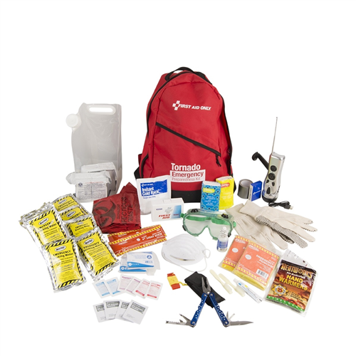 First Aid Only 91056 Emergency Prep Backpack Tornado