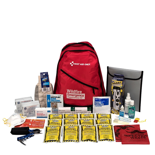 First Aid Only 91058 Emergency Prep Backpack Wildfire