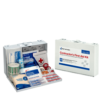 First Aid Only 9302-25M 25 Person Contractor First Aid Kit Metal Case