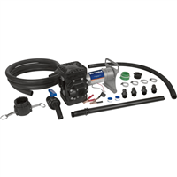 Liquid Transfer Tote Pump and Go Kit - 12 Volt