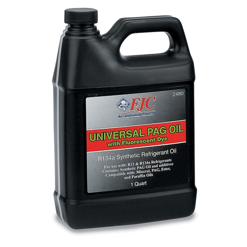 PAG Oil with Fluorescent Leak Detection Dye (Quart)