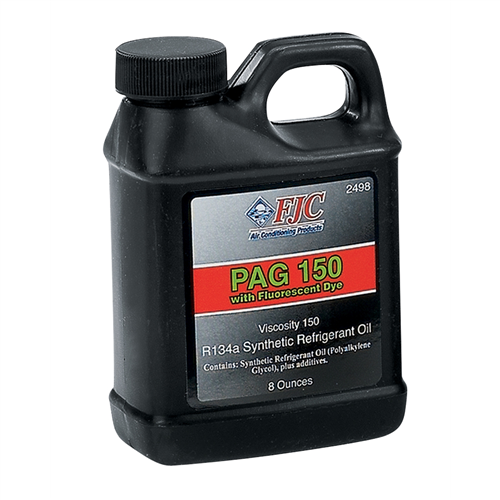PAG150 Oil with Fluorescent Leak Detection Dye, 8 oz.