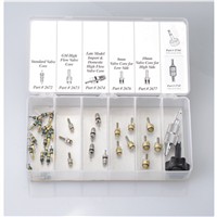 FJC, Inc. 2680 Valve Core Assortment W/Tools