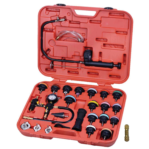 28 Piece Radiator & Cap Pressure Tester Kit