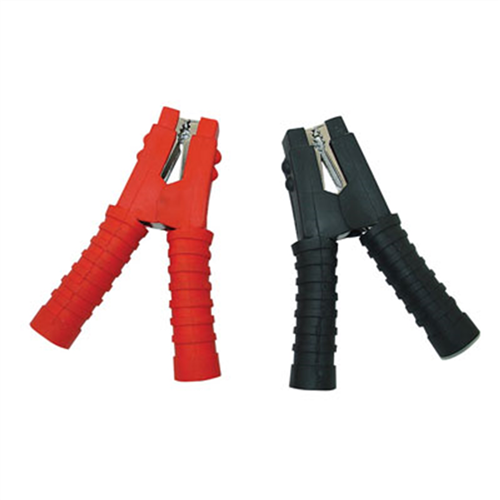 Battery Booster Cable Replacement Clamps, One Pair, Red and Black, 800 Amp