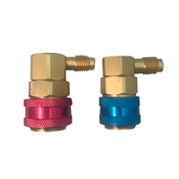 R1234yf HS Qck Coupler w/.25" Mle Ftng