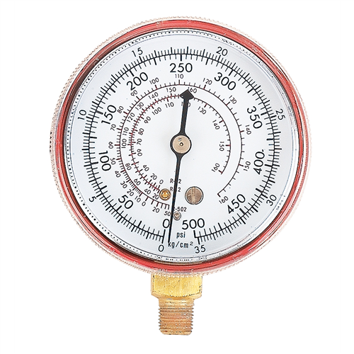 R12/R134a Dual Replacement Gauge - High Side