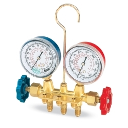 Fjc, Inc. 6607 R12 Brass Manifold Gauge Set