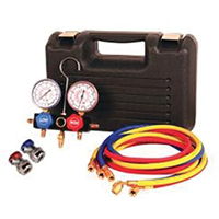 R134a/R12 Dual Aluminun Manifold Gauge Set