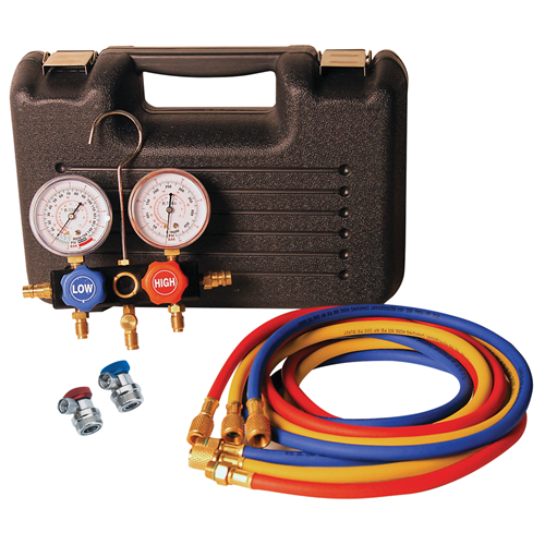 Duel Manifold Gauge Set 2 PC in Case