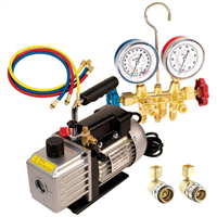 Vacuum Pump & Gauge Set Asst