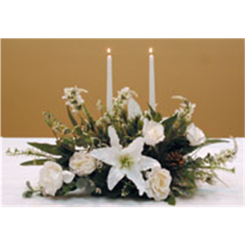 Lee James Floral Flocndl Floral With Candles