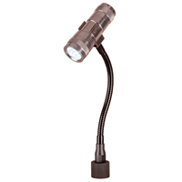 Universal Magnetic Mini Flex Bar with LED Flashlight