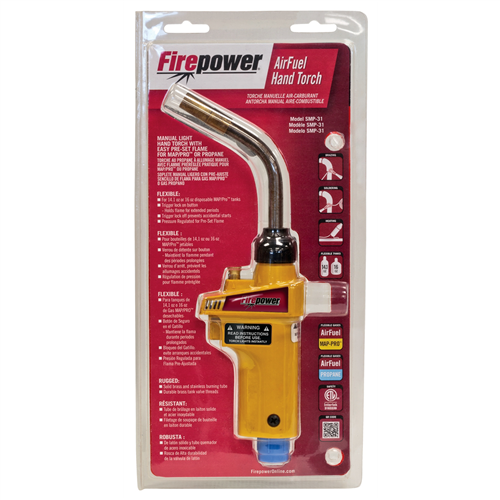 Firepower 0387-0463 Self Lighting Mapp & Propane Torch