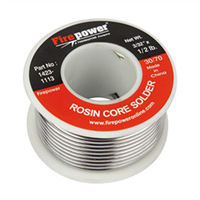 Solder, Rosin Flux Core, 30/70, 3/32" x 1/2 lb