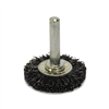 Circular Wire Wheel Brush, 1-1/2" Diameter, Coarse