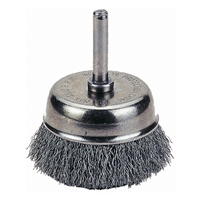 Wire Cup Brush, 2-1/2" Diameter