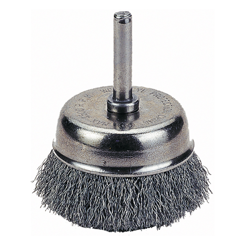 Wire Cup Brush, 2-1/2" Diameter