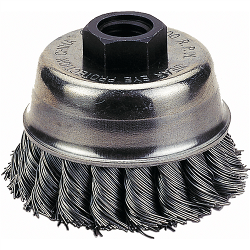 Cup Brush, 3" Knotted Wire - Buy Tools & Equipment Online