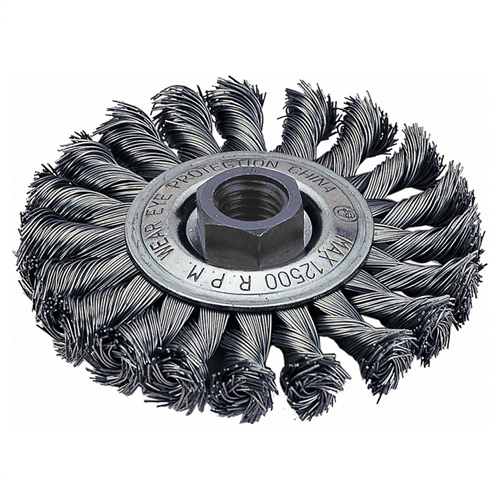Stringer Bead Wire Wheel Brush, 4" Diameter