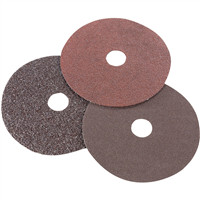 Sanding Discs, 7" x 7/8", 50 Grit (3 Pack)