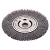 Crimped Type Wheel Brush, 4" Diameter