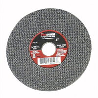 CUT-OFF WHEEL,4"X1/8"X 3/8 in