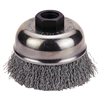 Crimp-Type Wire Cup Brush, 4" Diameter