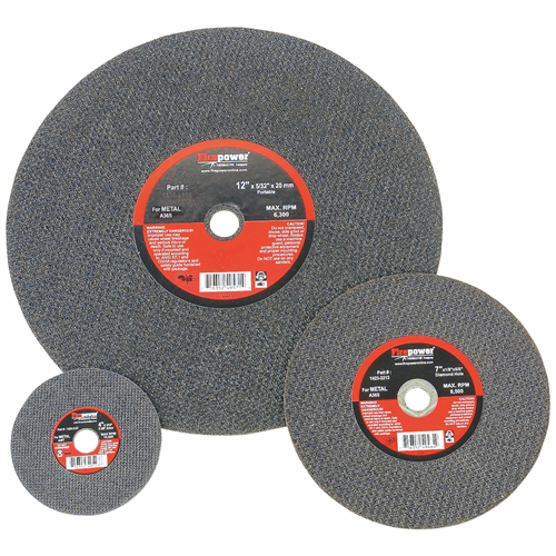 Type 1 Cut Off Abrasive Wheels, 4-1/2" x 1/16â€ x 7/8â€ (5 per pack)