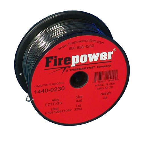 E71T-GS Flux Cored Welding Wire .030" 2 Lbs.