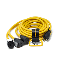 Champion Fulfillment 1105 Power Cord L5-30P 3X5-20R 25' Extns 10 Awg Ststrap