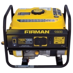 Firman Power Equip. Portable Gas Powered 1200/1500 Watt