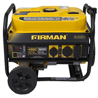 Firman Power Equip. P03602 Gas Powered 3650/4550 Watt Portable Generat