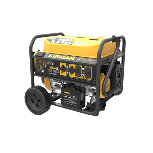 Firman Power Equip. 5700/7100 Watt Portable Remote Start Gas Generator