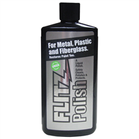 Green Metal, Plastic and Fiberglass Polish Liquid, 3.4 oz. Bottle