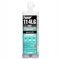 Fusor 114LG Plastic Finishing Adhesive 6/Case